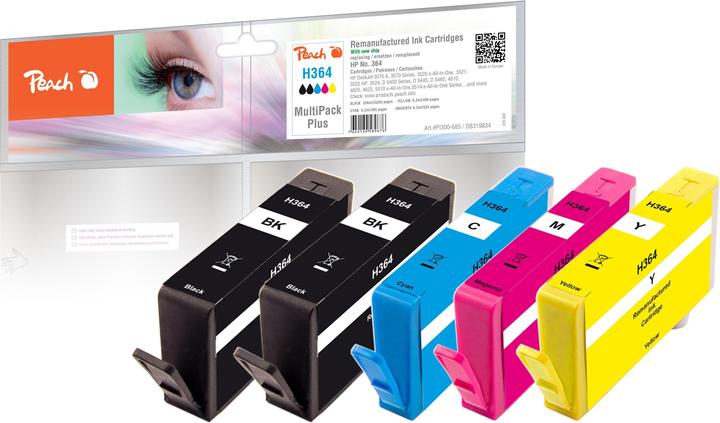 Actual product image Peach 364 MultiPack Plus (M, C, Y, FC)