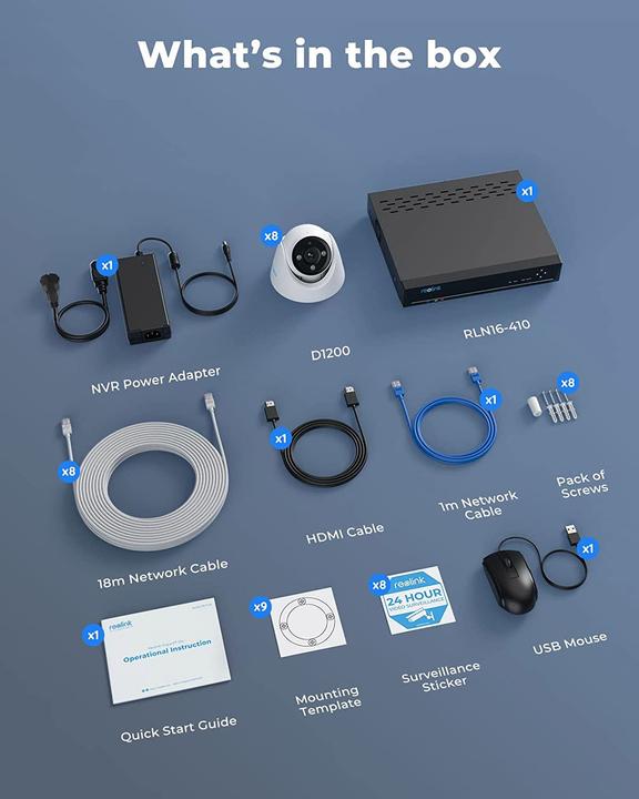 Actual product image Reolink RLK16-1200D8-A (4096 x 2784 pixels)