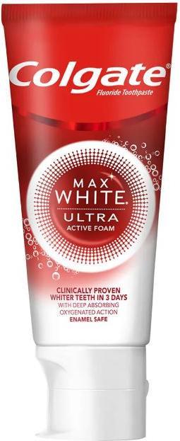 Immagine prodotto Colgate Max White Ultra Active Foam Whitening (50 ml)
