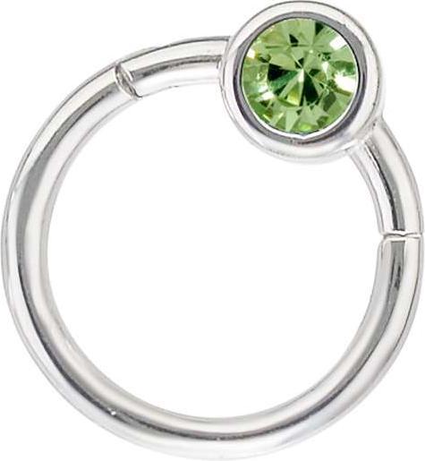 Bijouteria 1.2mm Piercingstab (Edelstahl, Swarovski Kristall)