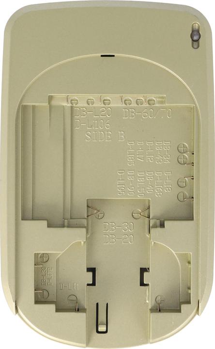Immagine prodotto AccuCell Double-side charger für Digital-Kamera und Camcorder Li-ion Akku, PEN, RIC, Sanyo (Caricabatterie per fotocamere)
