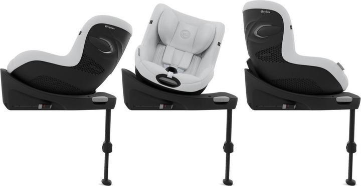 Actual product image Cybex SIRONA G I-SIZE Fog Grey | light grey (Reboarder, ECE R129/i-Size Standard)