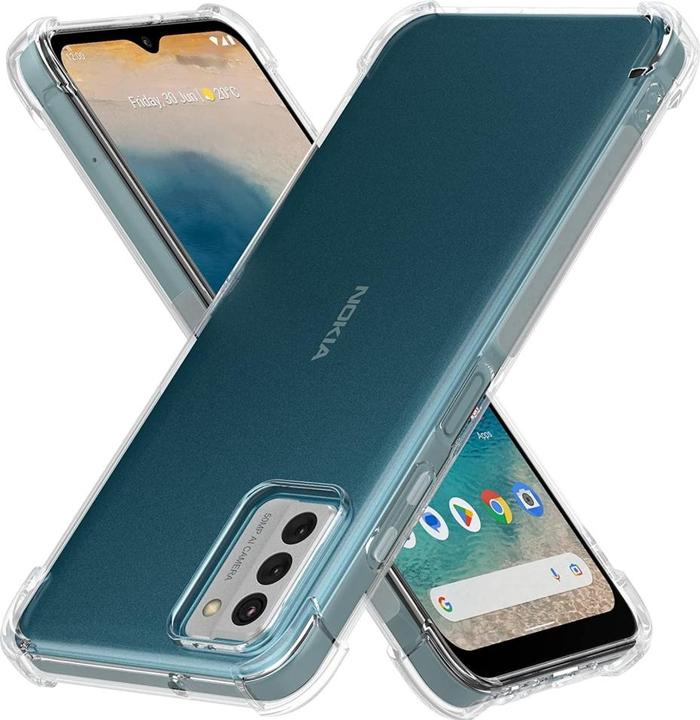 Produktbild Screenguard Nokia G22 Hülle Crystal Soft Airbag Bumper (Nokia G22)