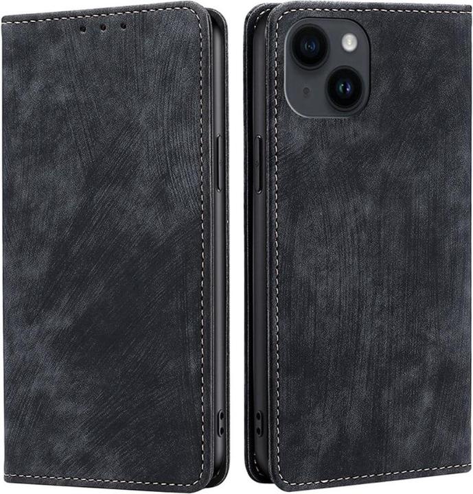 Image du produit Cover-Discount iPhone 15 - étui avec bloqueur RFID noir (Apple iPhone 15)