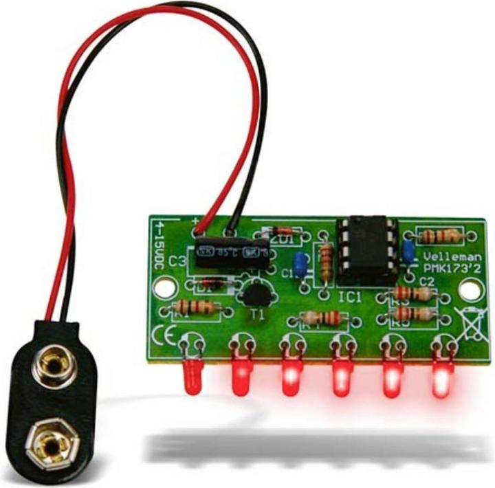 Whadda Mini-6-LED-Chaser
