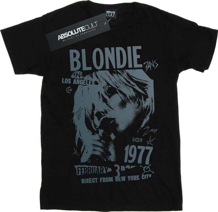 Blondie Tour 1977 Chest TShirt