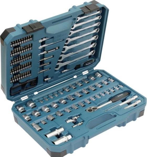 Makita Gereedschapsset (120 onderdelen)