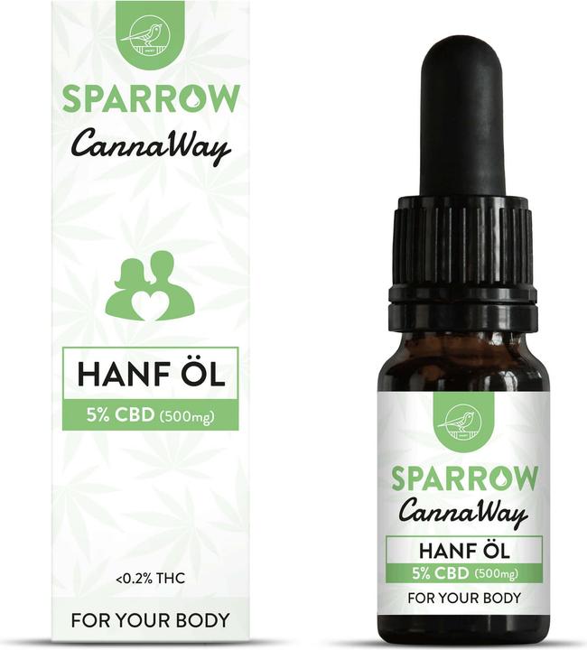 Produktbild Sparrow CannaWay CBD Öl 5%, 10ml