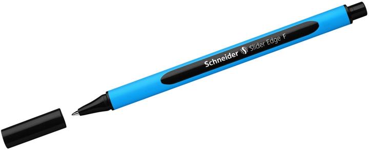 Produktbild Schneider Kugelschreiber Slider Edge schwarz, Strichstärke: F (fein) (Blau, Schwarz, 1 x)