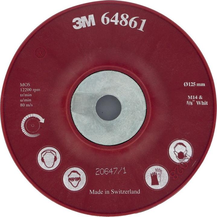 Actual product image 3M Backing pad Cubitron M14 (120)
