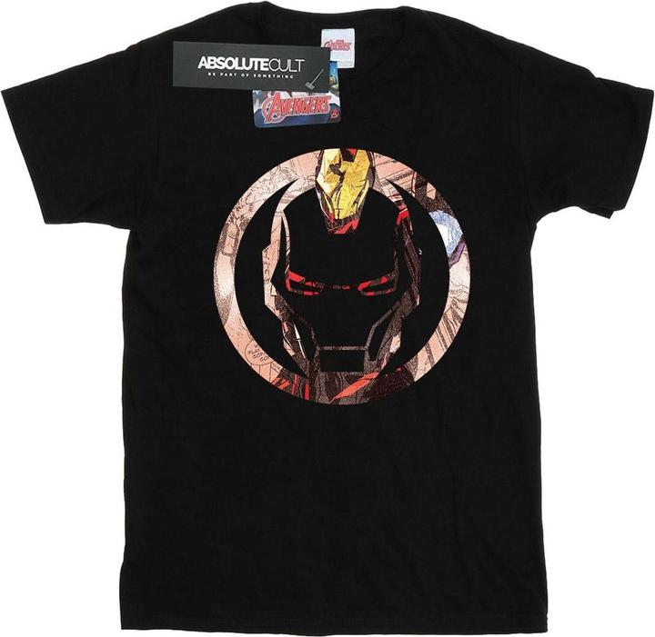 Iron Man Montage Symbol TShirt Jungen