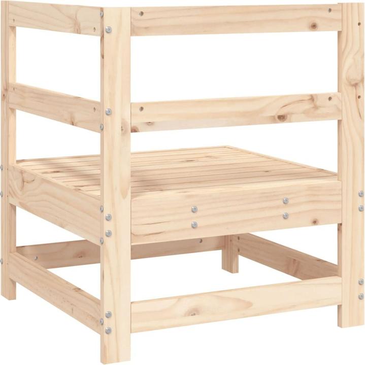 Produktbild VidaXL Garten-Mittelsofas 2 Stk. Massivholz Kiefer,Material