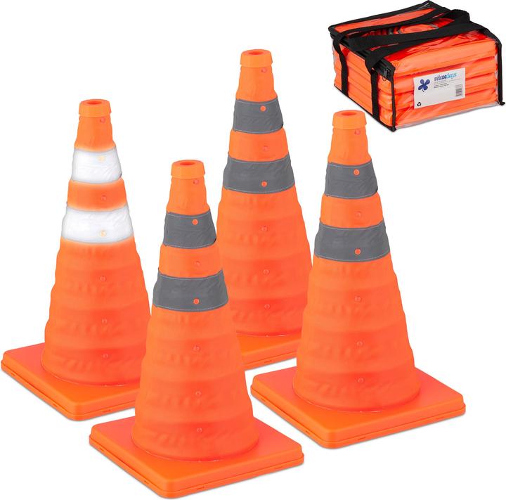 Actual product image Relaxdays 4x pylons