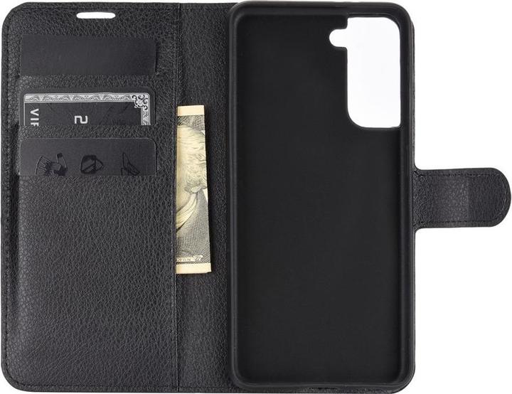 Image du produit Cover-Discount Galaxy S21 - Housse en cuir noir (Samsung Galaxy S21)