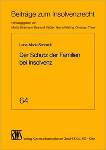 Produktbild Der Schutz der Familie bei Insolvenz (Deutsch, 2022)