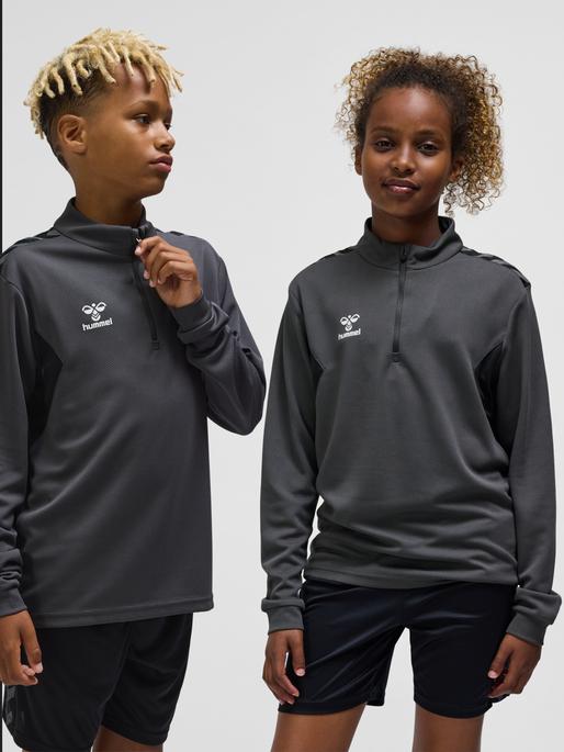 Actual product image hummel Hmlauthentic Half Zip Sweat Kids (128)