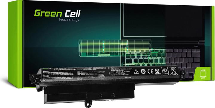 Productafbeelding GreenCell Laptop Batterij voor Asus X200 X200C X200CA X200L X200LA - 11.25V - 2200mAh (3 Cellen, 2200 mAh)