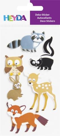Actual product image Heyda Forest dwellers motif stickers