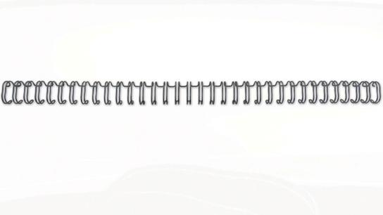 Image du produit GBC Dos de reliure en fil métallique, division 3:1