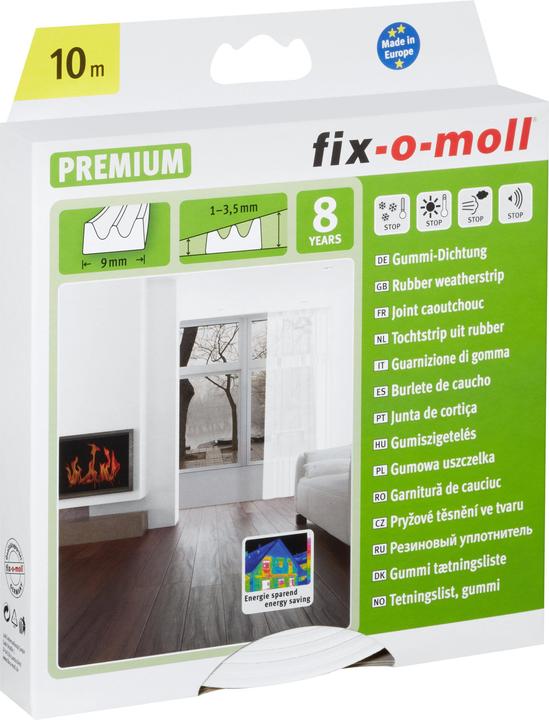 Immagine prodotto Fix-o-moll Guarnizione in gomma a profilo E