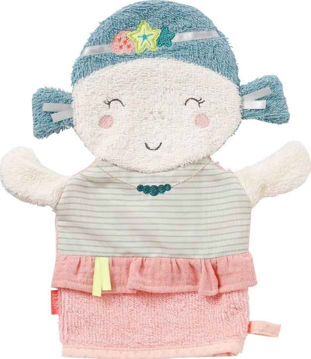 Actual product image Fehn Baby wash glove mermaid