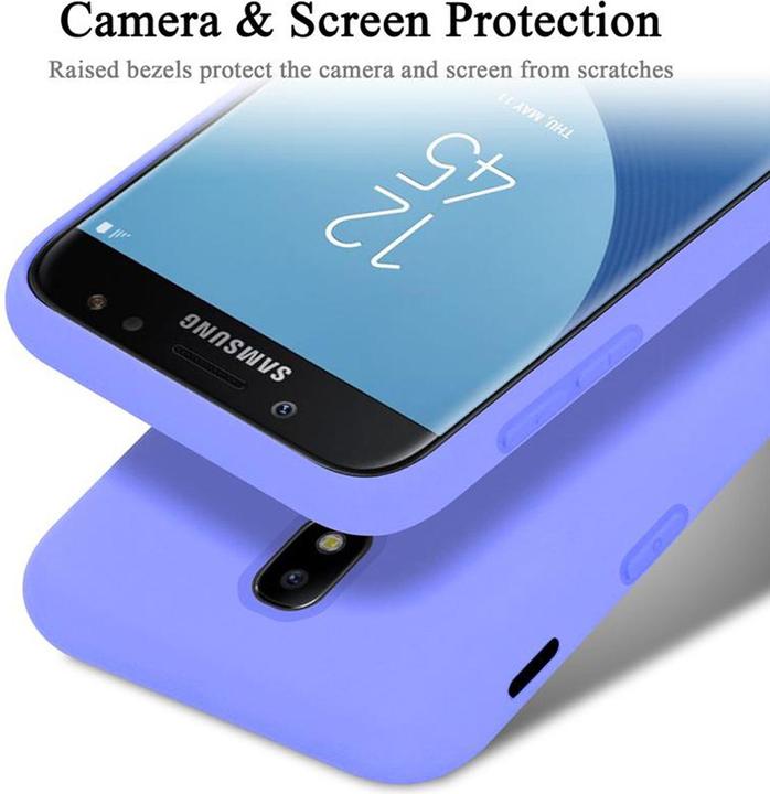 Productafbeelding Cadorabo TPU Liquid Silicone Case Cover (Samsung Galaxy J7 2017)