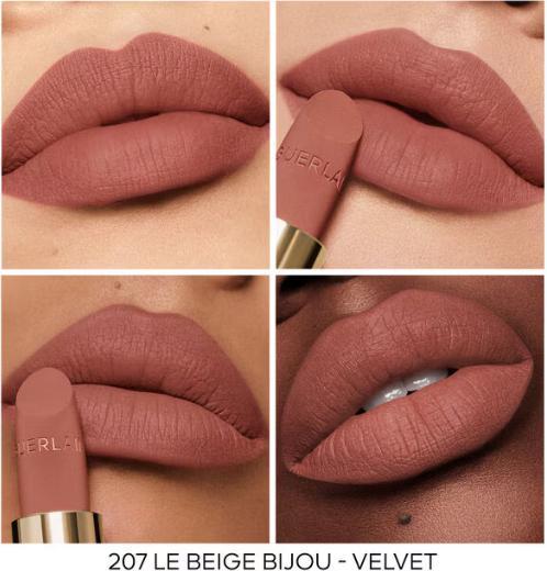 Actual product image Guerlain Christmas Collection Rouge G The Customisable Ultra-care Lipstick 207 Le Beige Bijou 3.5g (207 Le Beige Bijou)