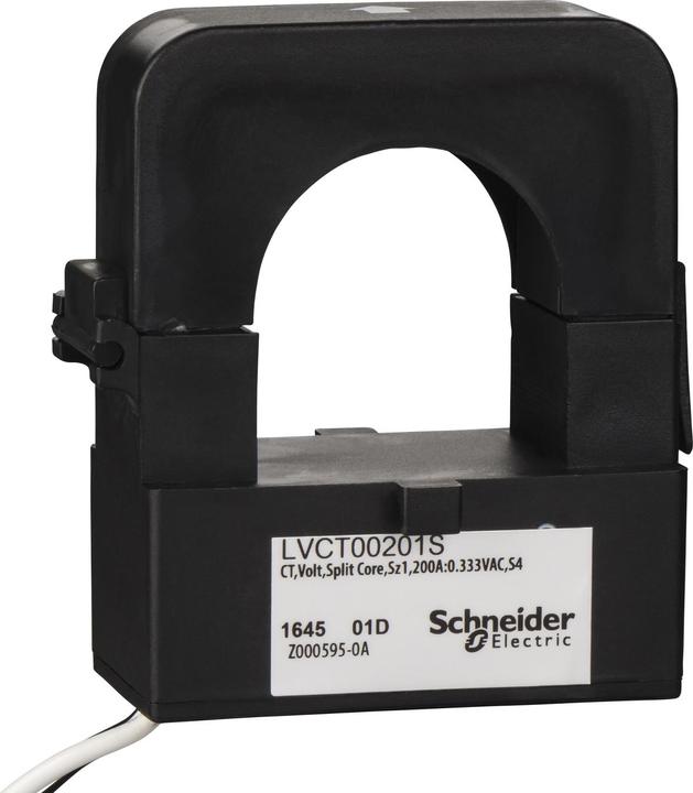 Image du produit Schneider Electric Lvct Transformateur à charnière 200A/0,33Vac Bg1/1,8M LVCT00201S