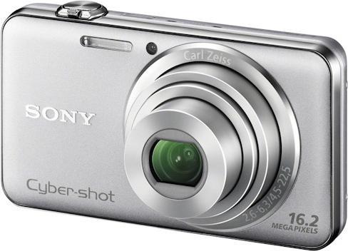Sony DSC-WX50, 16 MP, 5x WW-Zoom, 3D, Full-HD, Silber (1/2,3'')