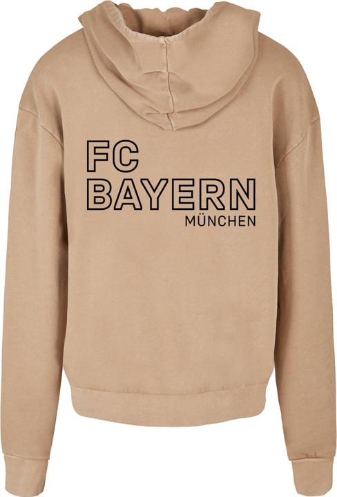 Immagine prodotto FC Bayern München Felpa con cappuccio con lavaggio acido Mia San Mia B/N - 131335 (M)