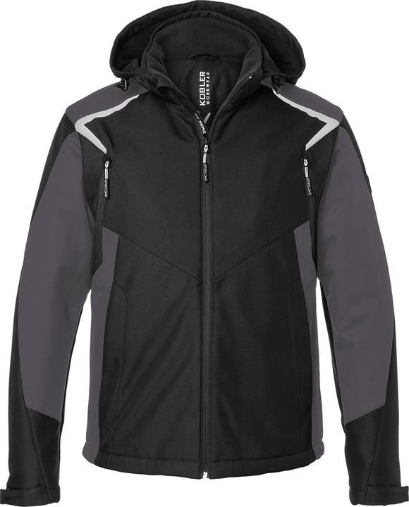 Produktbild Kübler Jacke Winter Softshell BODYFORCE schwarz/anthrazit Form 1325 Grösse XS (XS)