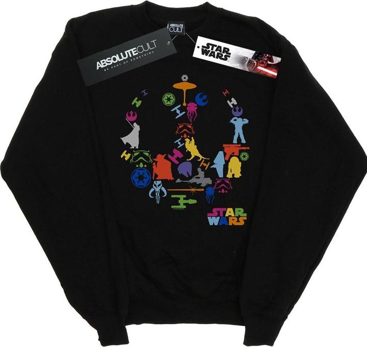 Star Wars Silhouette Collage Sweatshirt (M)