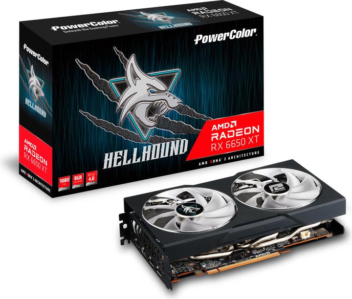 Immagine prodotto Powercolor Hellhound Radeon RX 6650 XT (8 GB)