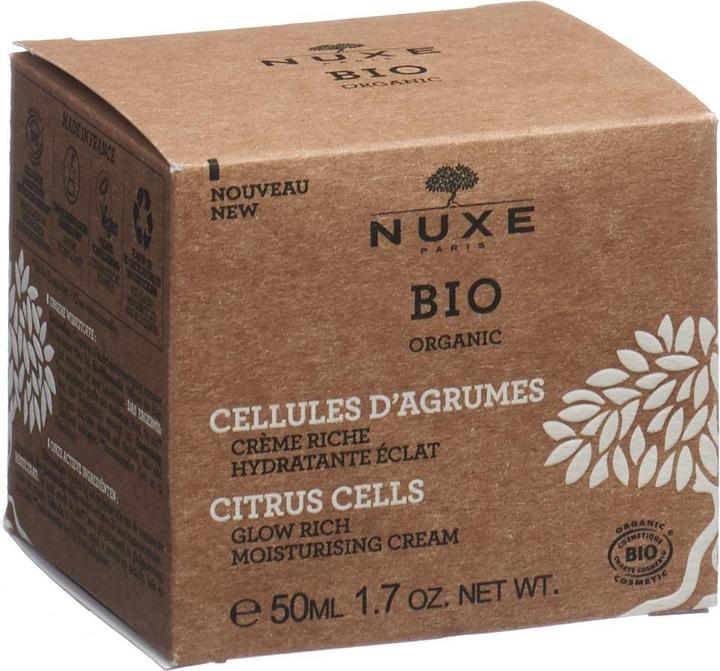 Produktbild Nuxe Bio - Crème Riche Hydratante Éclat (50 ml, Tagescreme)