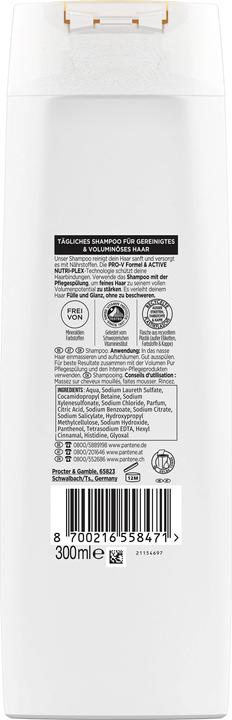 Actual product image Pantene Pro-V Volumen Pur (300 ml, Liquid shampoo)