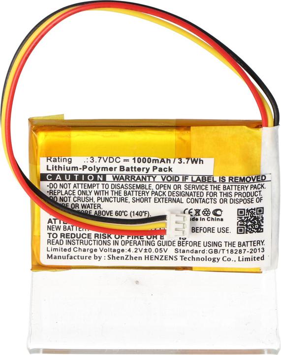 Actual product image AccuCell Akku für Logitech G900 (Device specific, 1000 mAh)