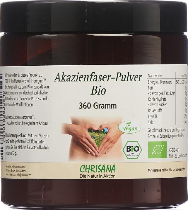 Actual product image Chrisana Akazienfaser Pulver (1 Piece, Powder, 430 g)