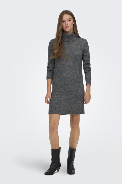 Produktbild JdY Wasserfall-Ausschnitt Strickkleid (L)
