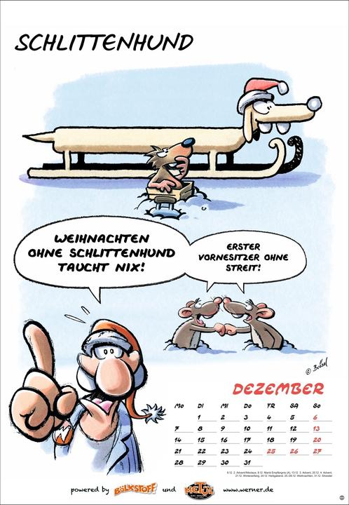 Produktbild Werner Kalender 2026 (Harter Einband, Deutsch)