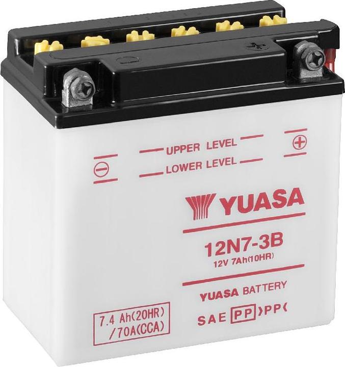 Produktbild Yuasa Motorradbatterie 12V 7Ah 70A (12 V, 7 Ah, 70 A)
