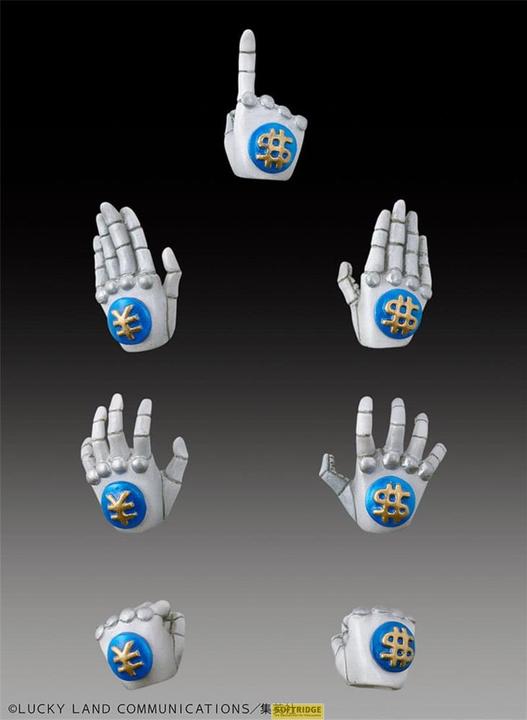 Actual product image Medicos Entertainment JOJO PART 4 - The Hand - Figurine Chozokado 15cm