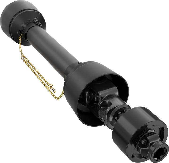 Produktbild Wiltec Zapfwellen Freilaufkupplung 220mm, 1 3/8" AG IG 6 Zahn Vielkeilwelle max. 3500Nm (Traktorzubehör)