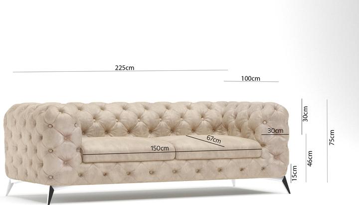 Produktbild Ropez Chelsea (3-Sitzer, 2-Sitzer, Polstergruppe, 1-Sitzer)