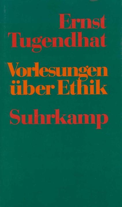 Immagine prodotto Vorlesungen über Ethik (Ernst Tugendhat, 1994)