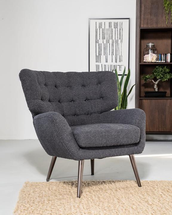 Image du produit Eleonora Fauteuil Peter noir