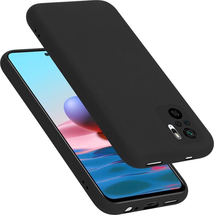 Actual product image Cadorabo TPU Liquid Silicone Case Cover (Xiaomi Redmi Note 10S, Xiaomi Mi Note 10, Xiaomi Redmi Note 10)