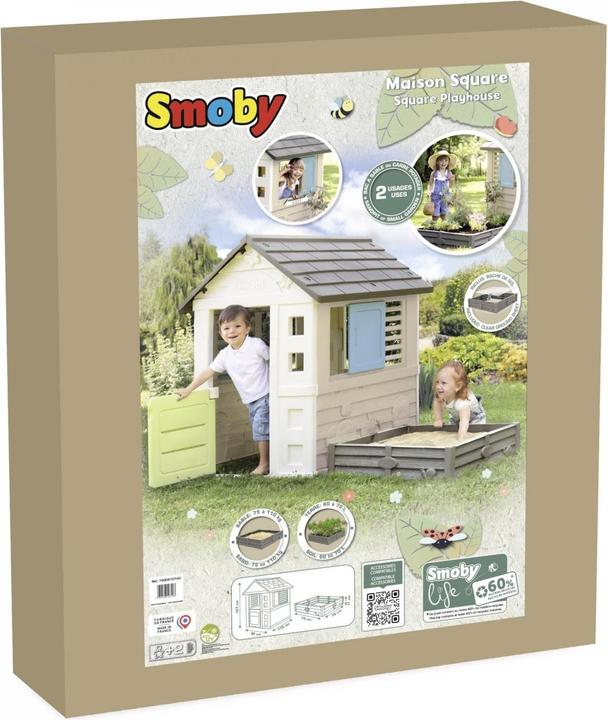 Produktbild Smoby Life Square + Sandkasten