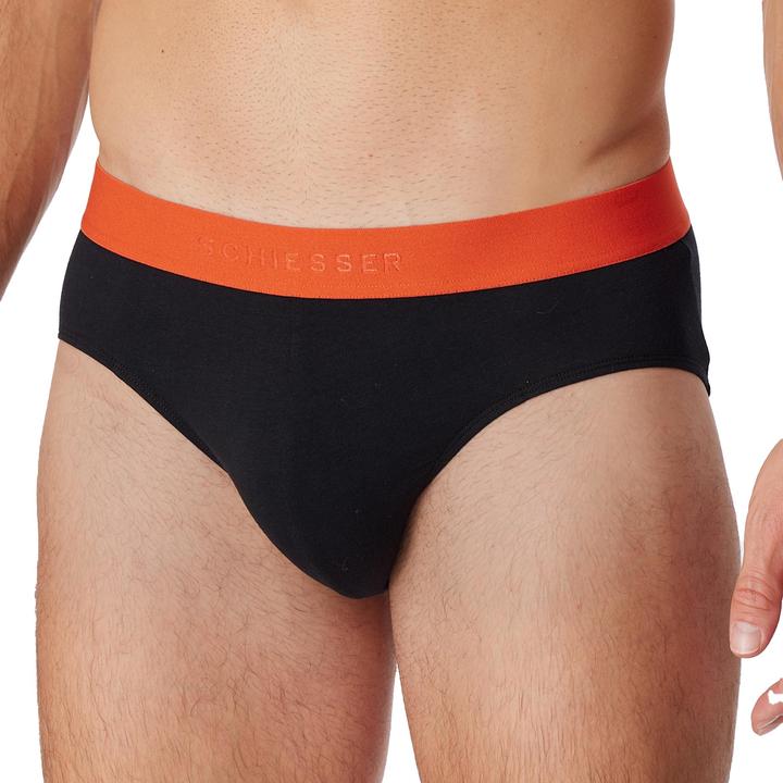 Immagine prodotto Schiesser Confezione da 3 slip / mutande Rio in cotone organico 95/5 (M, confezione da 3)