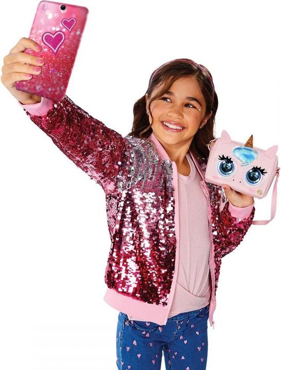 Image du produit Spin Master Purse Pets Glamicorn Licorne Sac - avec fonctions interactives (23.34 cm)