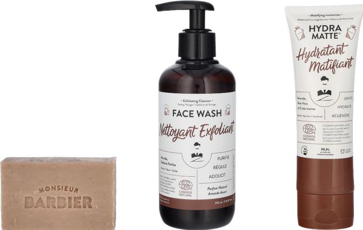 Produktbild Monsieur Barbier The Happy Face Box - Mattierend (Gesichtspflege set)